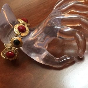 Chico’s gold-tone stretch bracelet